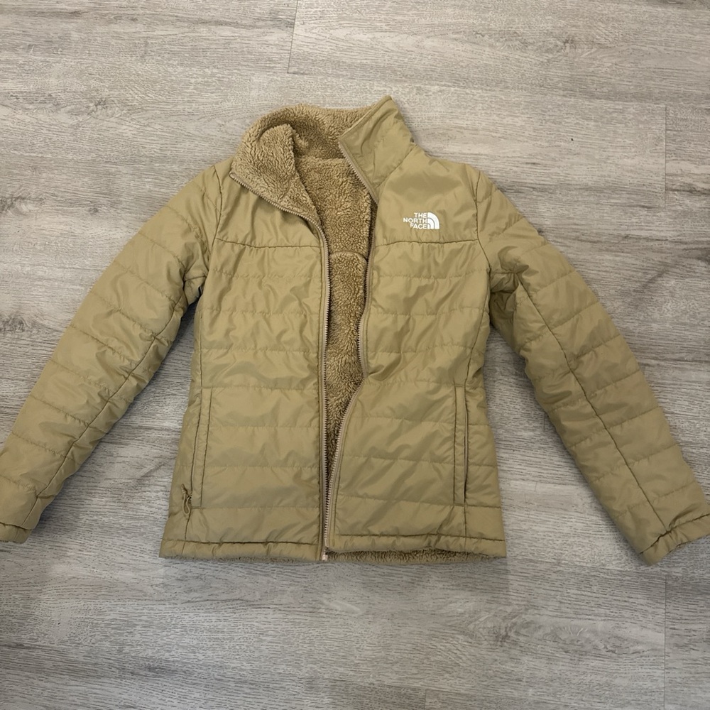 The North Face Tan Quilted Jacket